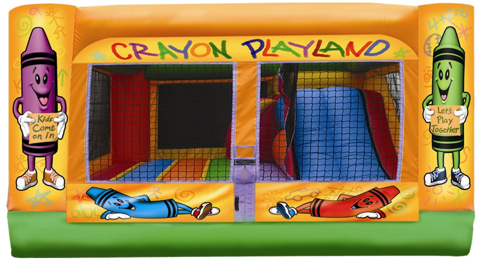 Image of Crayon Playland Bounce House Rental