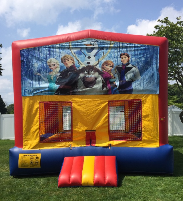 Image of Frozen Bounce House  Rental