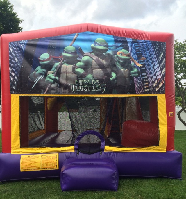 Image of Teenage Mutant Ninja Turtle Combo Bounce House  Rental